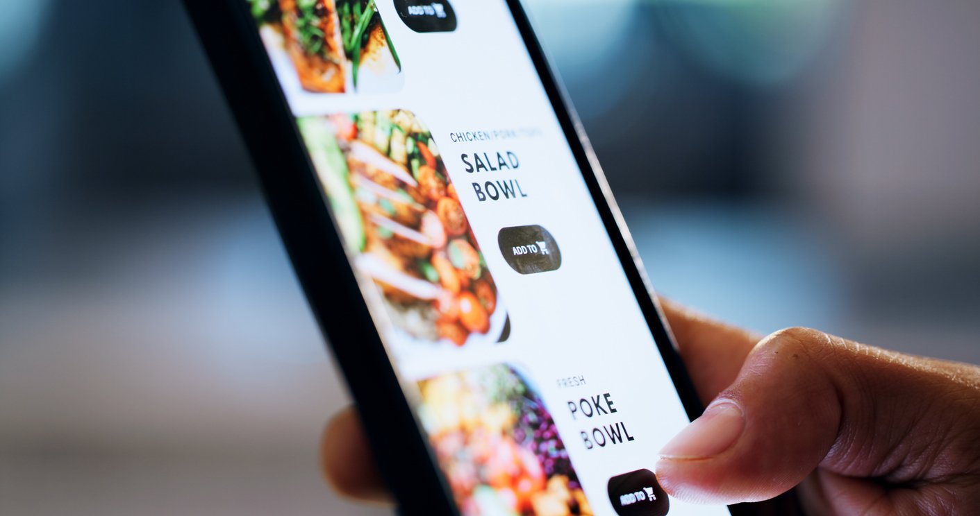 Mobile phone food order